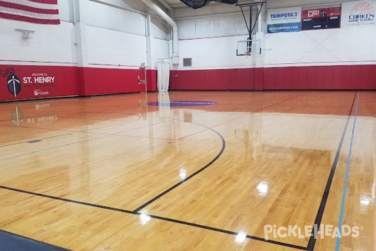 Photo of Pickleball at St. Henry Athletic center